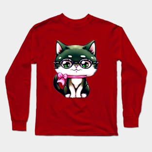 A CUTE KAWAI Kitty Long Sleeve T-Shirt